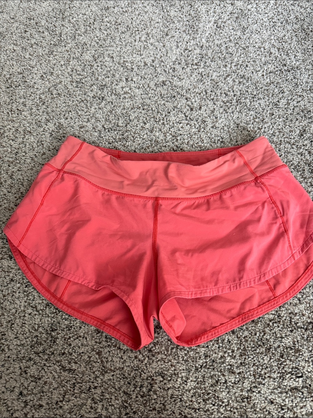 lululemon athletica Coral Athletic Shorts